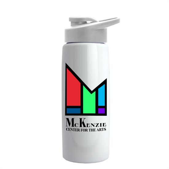 DPMXB63D - Metalike Flair - 26 oz. Tritan™ Metalike Bottle with Drink thru lid with Digital imprint